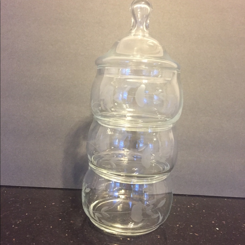 Princess house heritage pattern sugar bowl